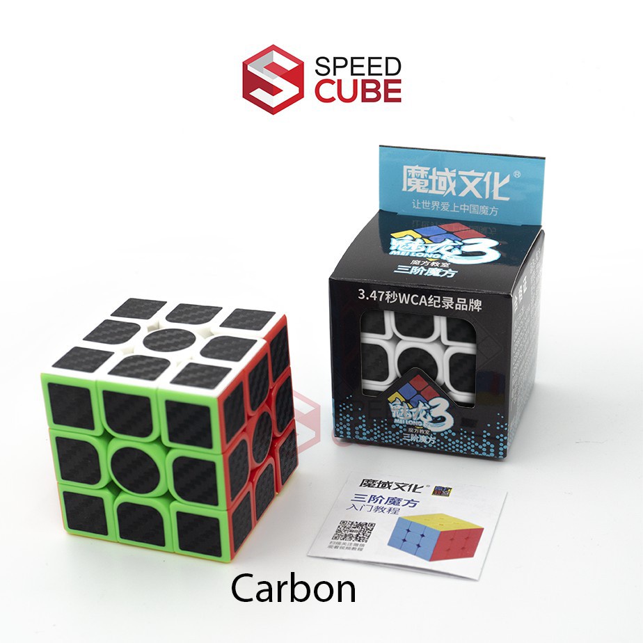 Rubik 3x3 Moyu Meilong 3 Carbon Rubic Giá Rẻ