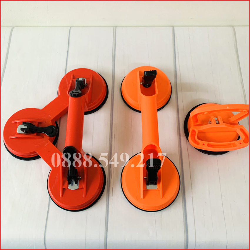 Bộ Dụng Cụ Hít Kính - Gạch - Đá , Hút Kính Chân không cầm tayCao Cấp Thiết Kế Bền Đẹp Loại 1 , 2 , 3 Chấu