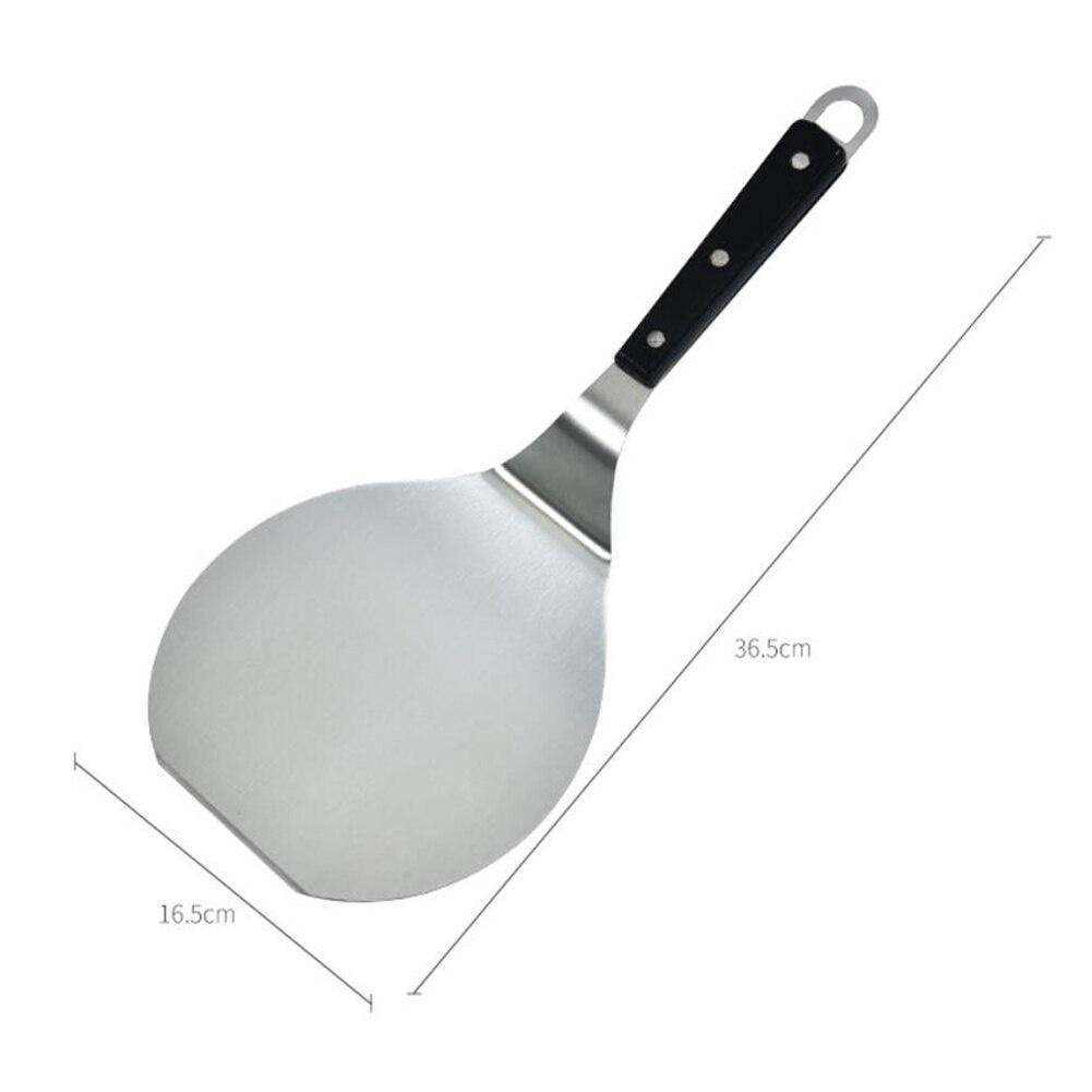 AA Stainless Steel Pizza Spatula Comfortable Grip Handle Hanging Hole Kitchen Baking Tools