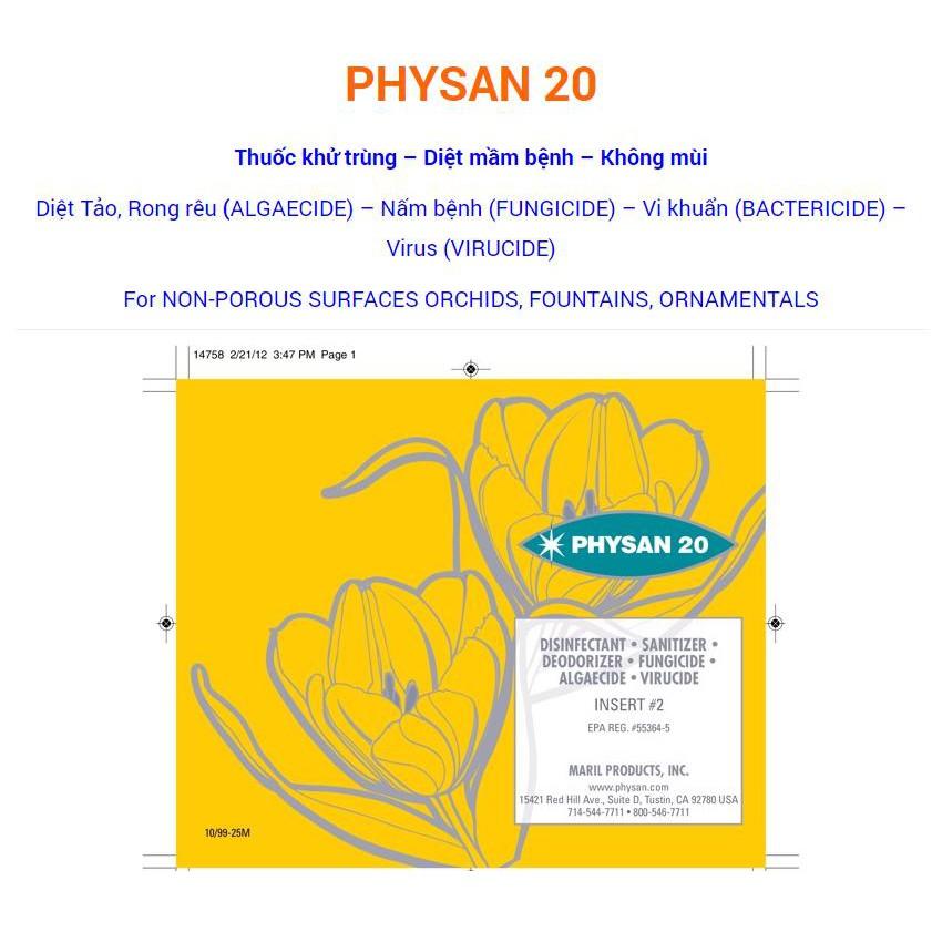 Physan 20 Mỹ Dung dịch sát khuẩn 240ml