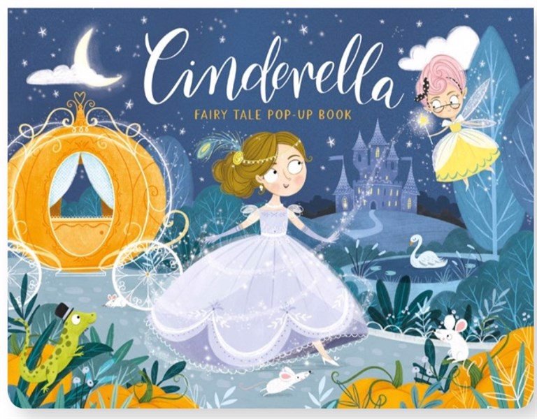 Sách tương tác thiếu nhi tiếng Anh - Cinderella Fairy Tale Pop Up