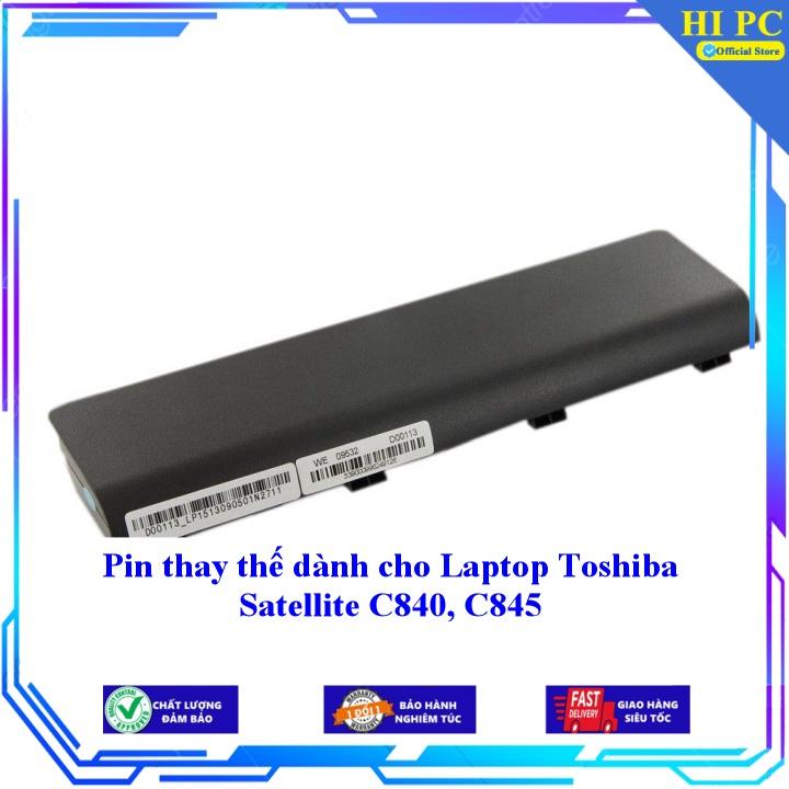 Pin thay thế dành cho Laptop Toshiba Satellite C840 C845 - Hàng Nhập Khẩu