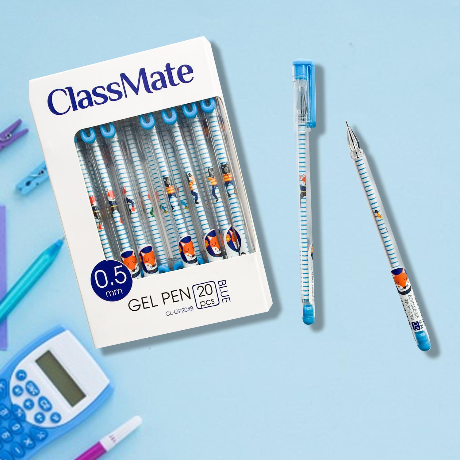 COMBO 5 Bút Gel CLASSMATE hình CL-GP204 ngòi 0.38