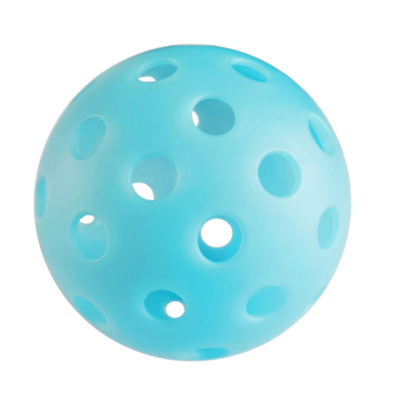 Pickleball Ball Pickle Ball Hollow Ball Standard 74mm Pickleball Accessories Practice Toy Ball Outdoor Court Adult