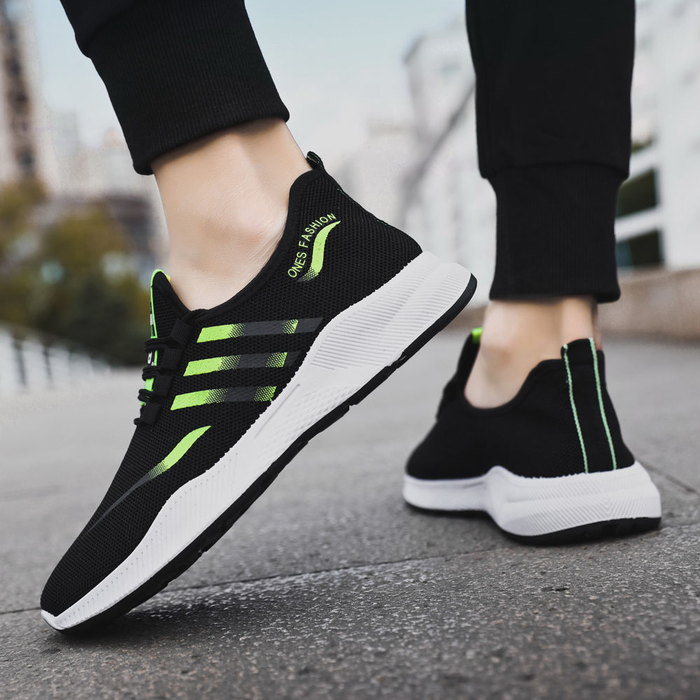Giày Thể Thao Nam GEMI - Giày Sneaker Màu Xanh Đen, Giày Thể Thao Độ Đàn Hồi Tốt, Chống Trơn - G5015