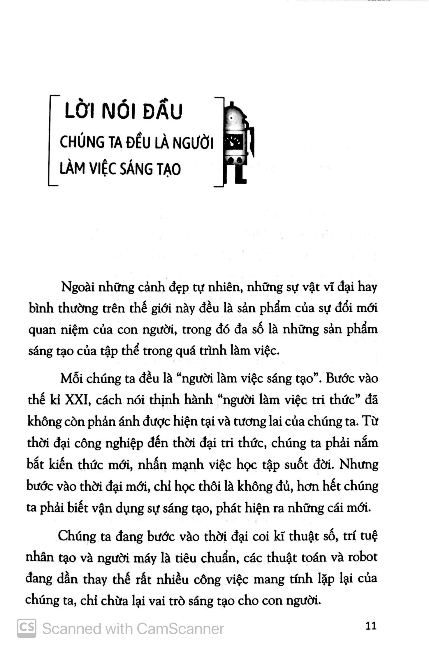 Sáng Tạo - Phương Thức Làm Việc Và Sinh Tồn Trong Tương Lai