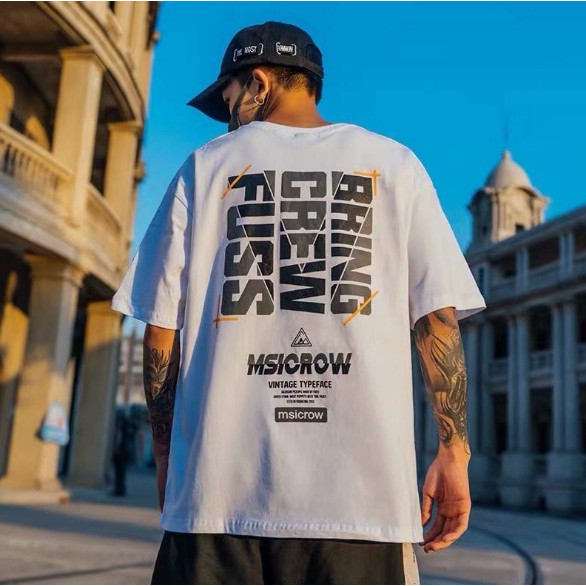 Áo thun tay lỡ Crow Streetwear (unisex nam nữ đều mặc được)