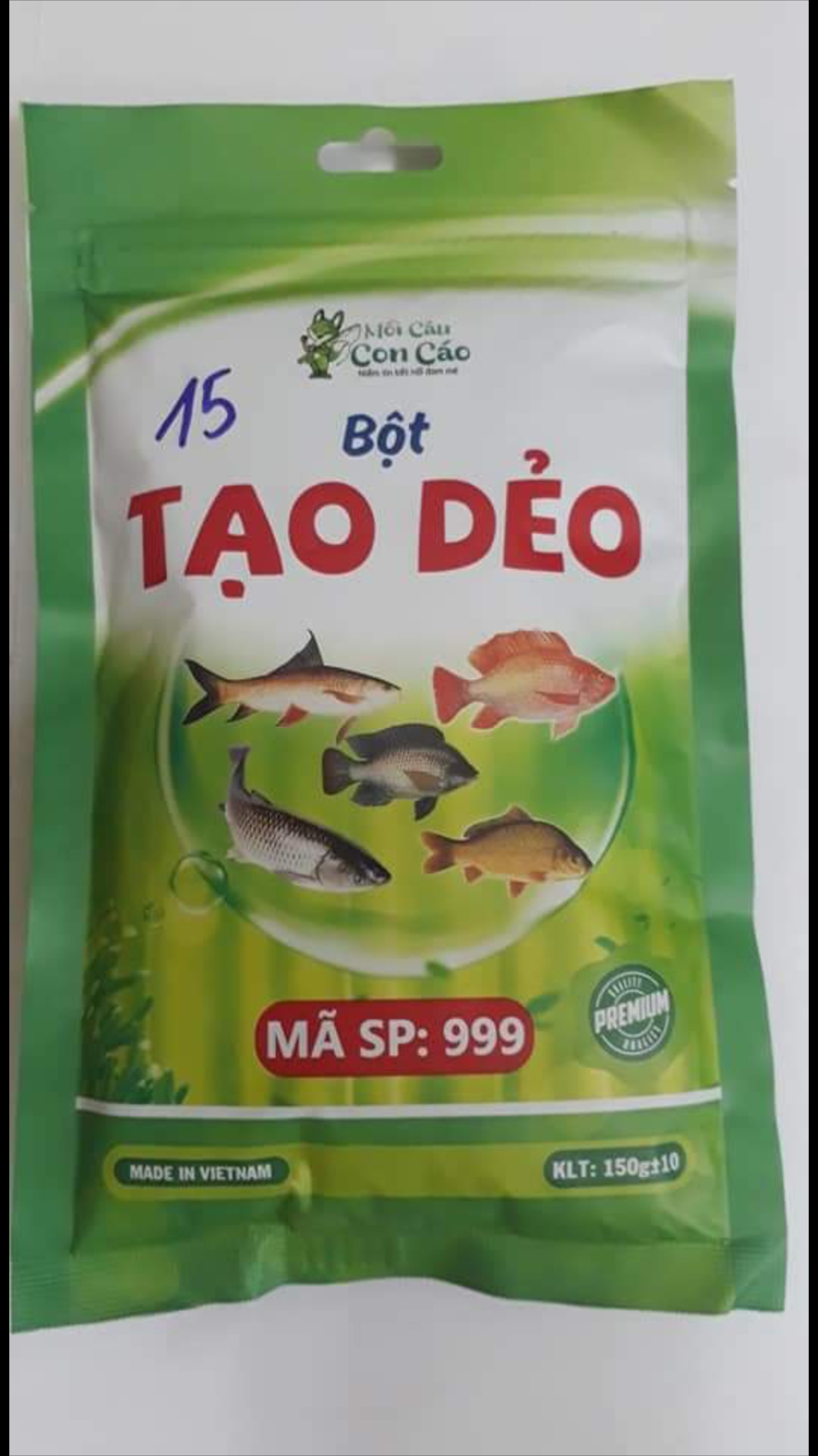 2 gói BỘT TẠO DẺO - Hãng Mồi Câu Cá Phú Thành