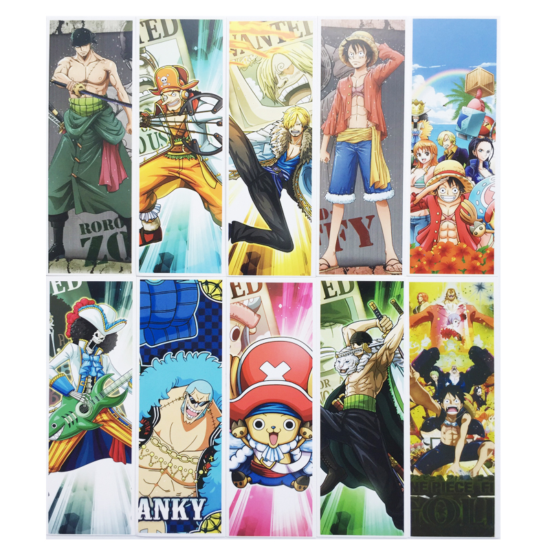 Hộp 36 Đánh Dấu Sách Bookmark Amine One Piece - Đảo Hải Tặc