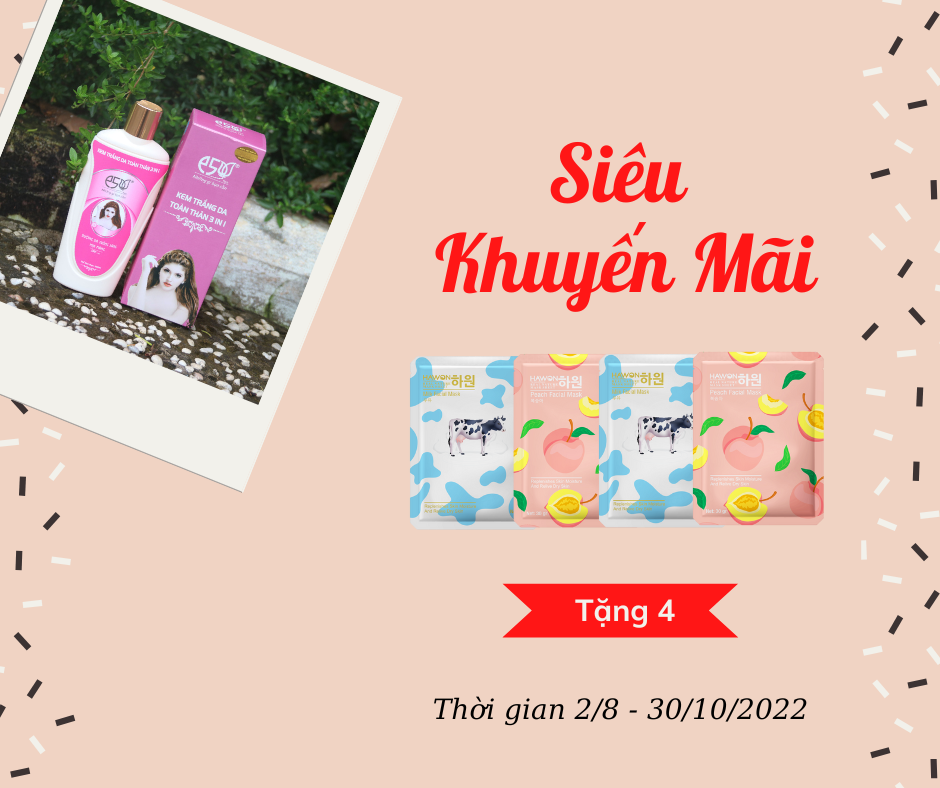 Kem Trắng Da Toàn Thân 3 in 1 100g E5