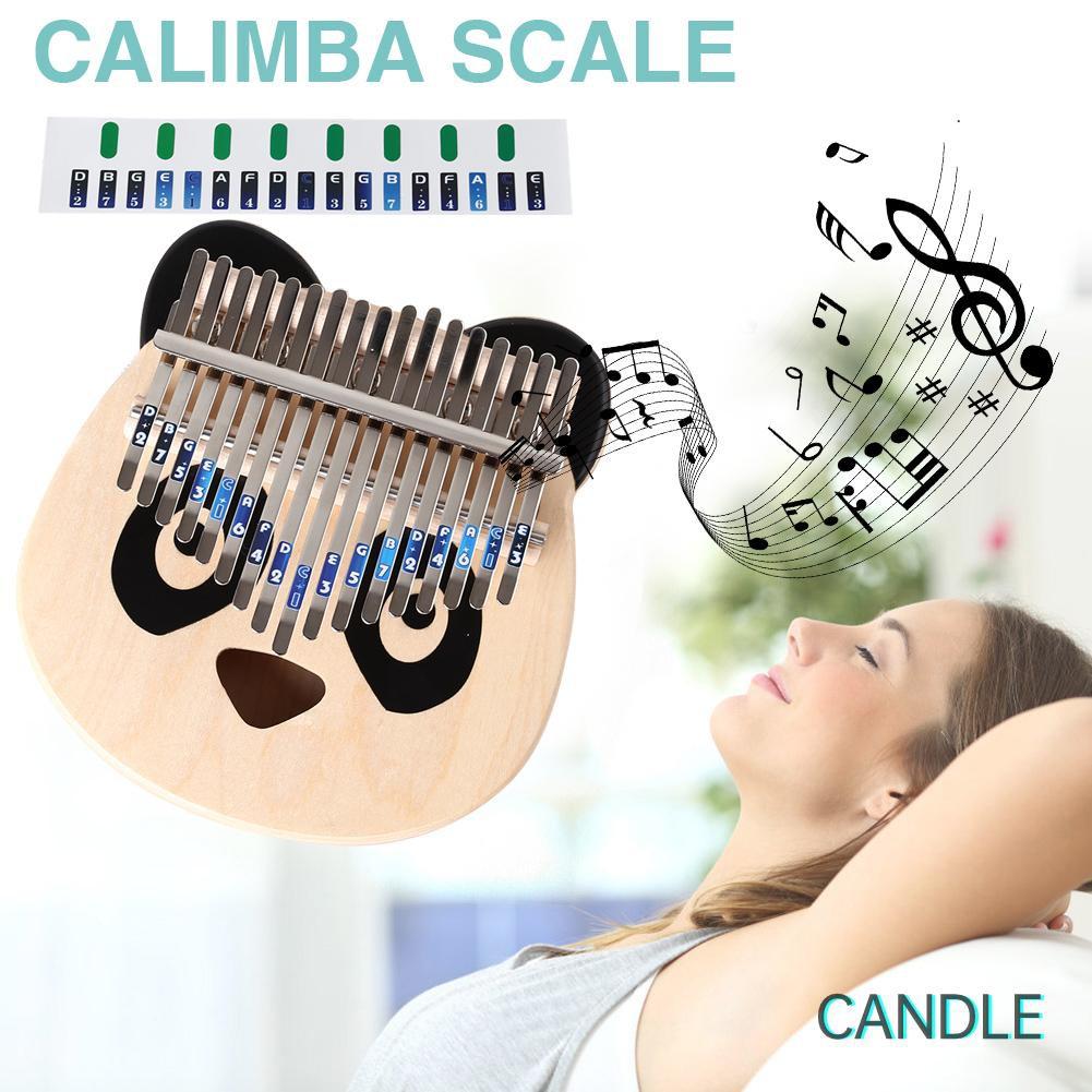 2 Miếng Dán Trang Trí Hình Phím Đàn Piano