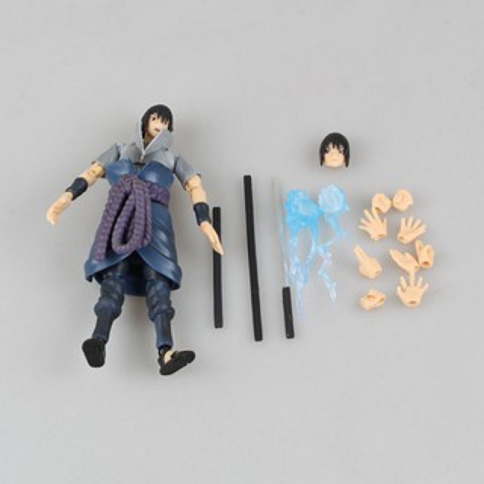 Mô hình khớp cử động Sasuke áo đông sắc nét từng chi tiết, khớp tốt, cao 15cm