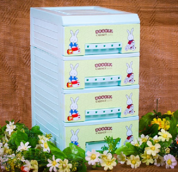 Tủ Doremi 4 Tầng - Màu ngẫu nhiên