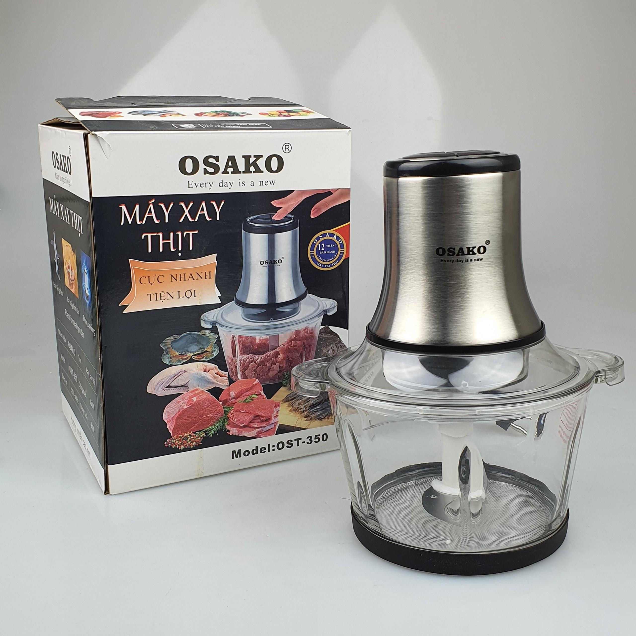 Máy xay thịt Osako OST-350, dung tích cối 2Lit, công suất 350W-Hàng chính hãng