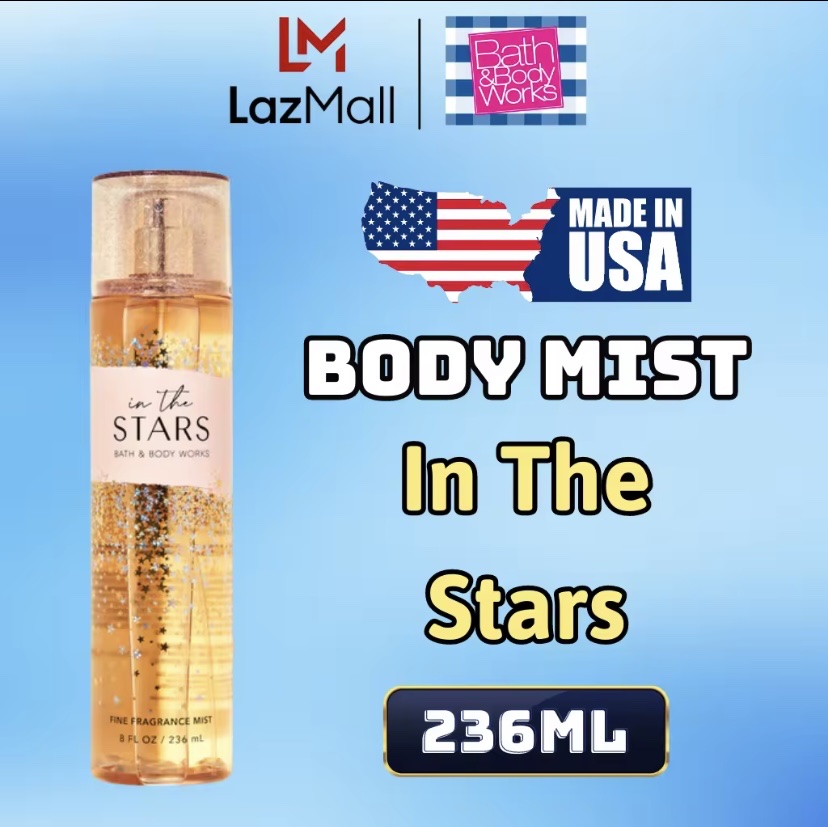 Body Mist In The Stars - Xịt Thơm Bath and Body Work In The Stars 236ml