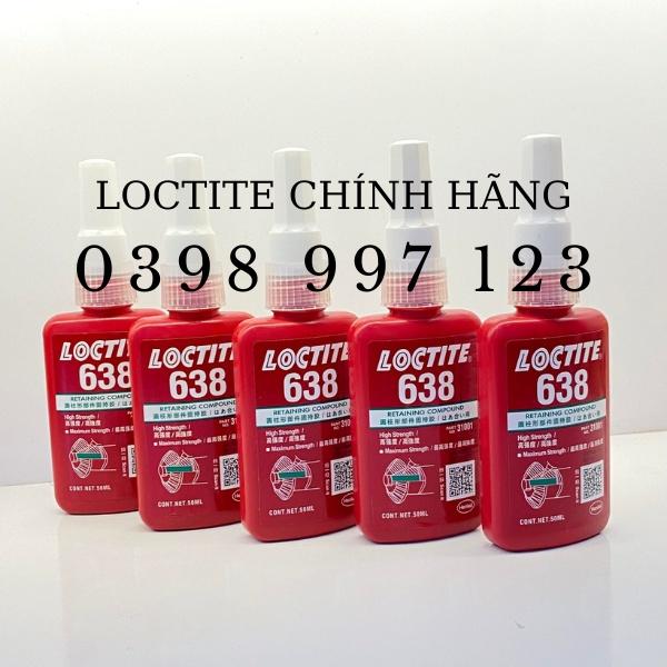 Keo Khóa Ren Kim Loại Loctite 50ml, LOCTITE 243 263 271 638 242 241 680 277 262 222 Keo Dính Tiện Lợi, Keo Dán Đa Năng