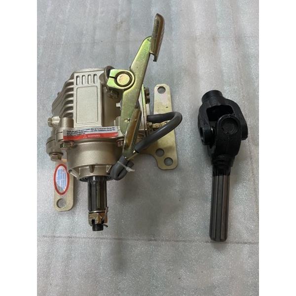 Hộp số đảo chiều tiến lùi,cốt 17li và 1 Khớp đuôi chuột dùng cho máy 100cc,110cc,125cc (cốt vào máy 6 răng 17mm)