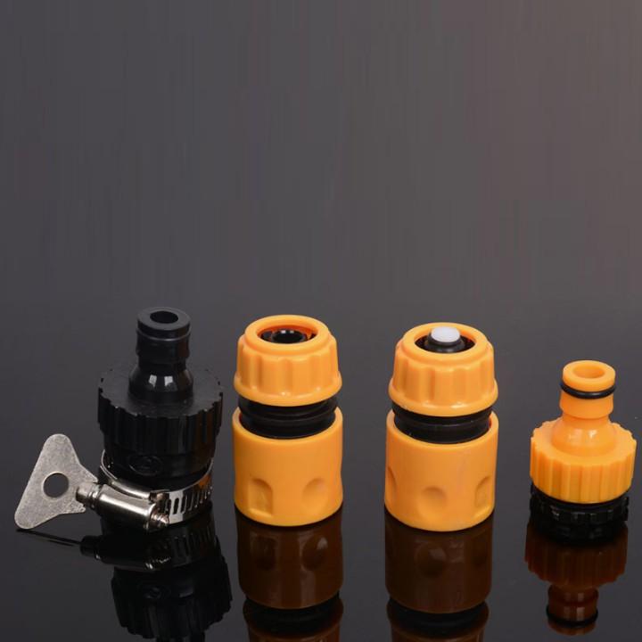 Bộ dây vòi xịt nước ,rửa xe, tưới cây . tăng áp 3 lần, 206319 cút sập, nối PE loại 10m
