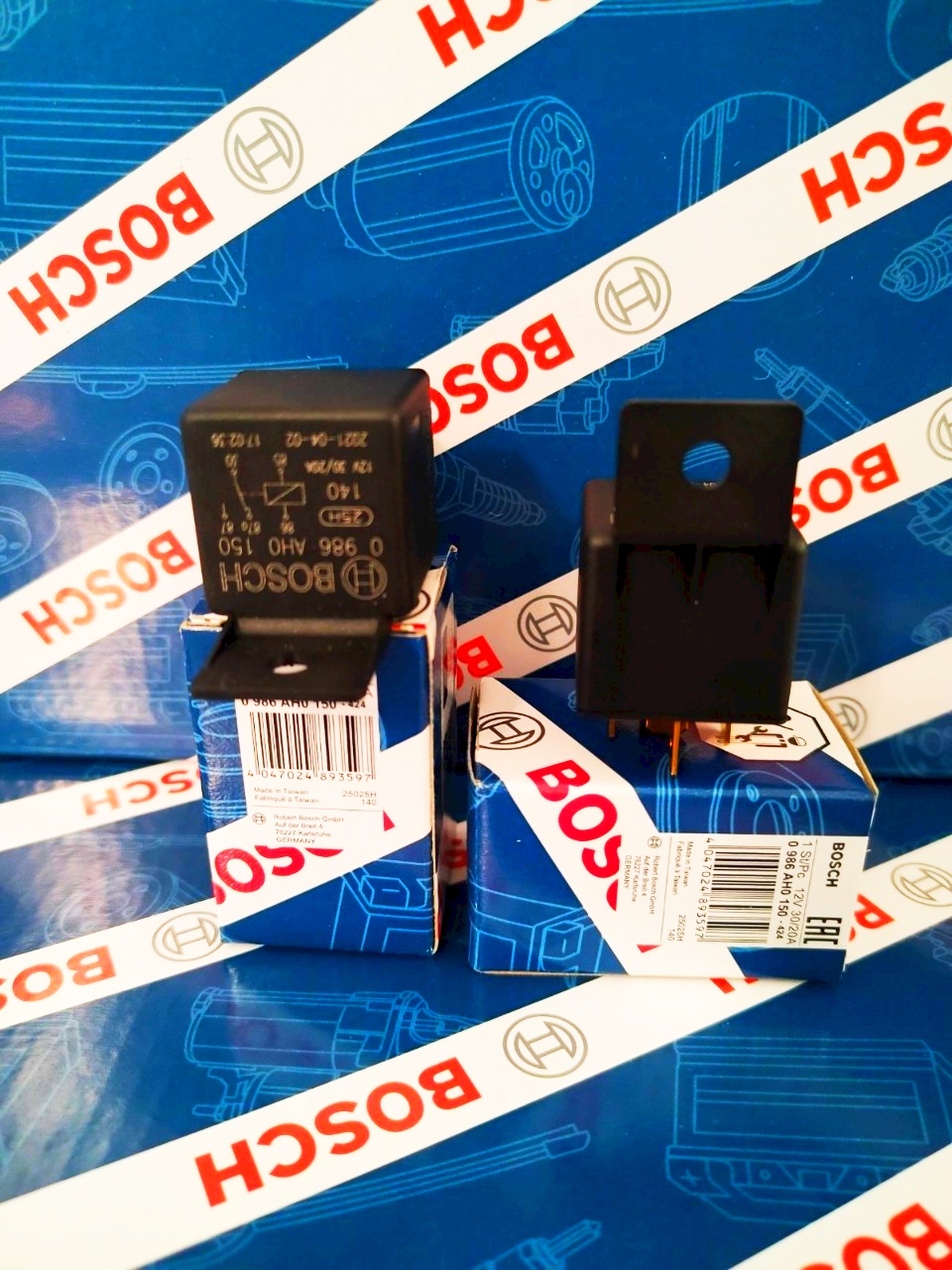 Relay Bosch 5 Chân 12V 30/20A