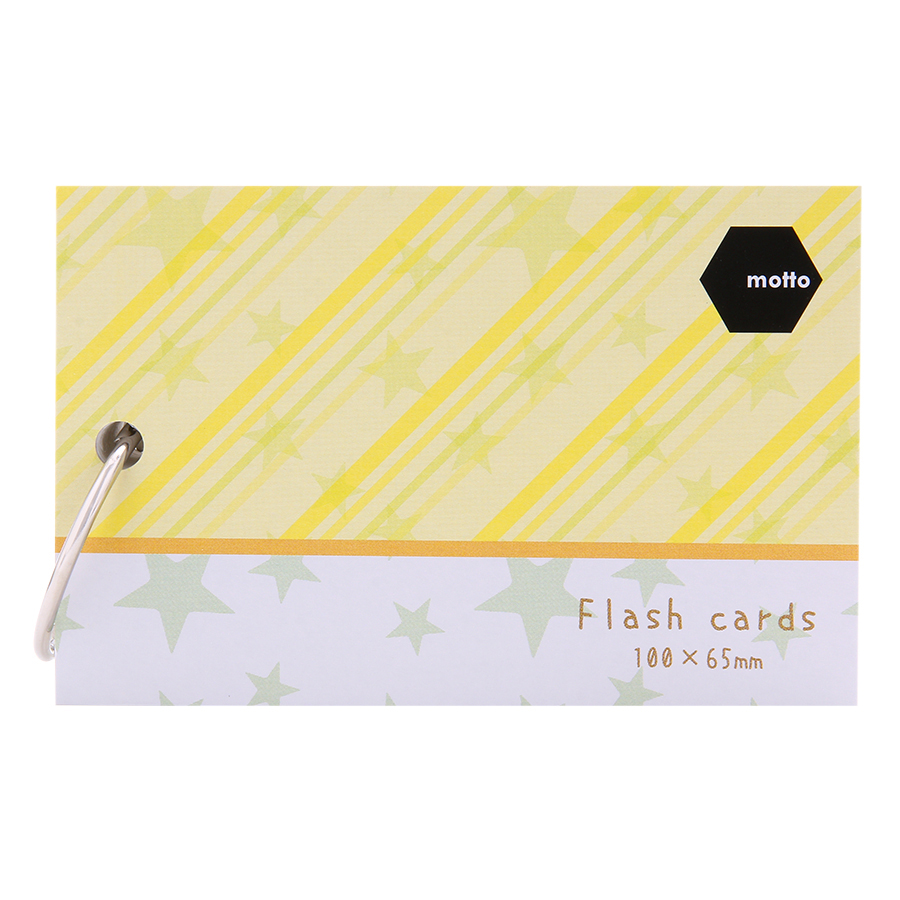 Giấy Note Motto Flash Cards CYFC100