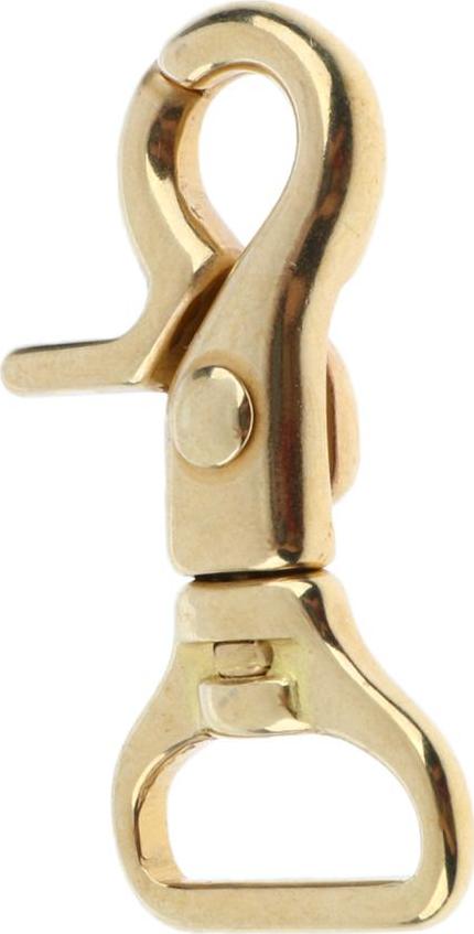 2X Đồng Tôm Hùm Clip Xoay Móc Túi Móc Chìa Khóa Thủ Công Phát Hiện 20mm