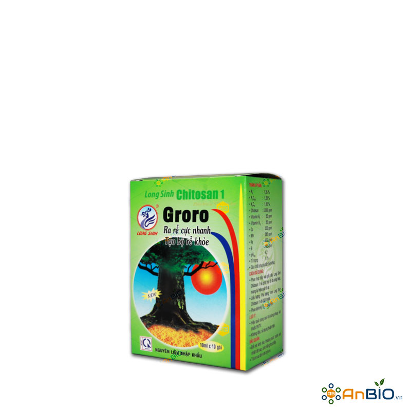 Groro | Ra rễ cực mạnh - Hộp 10 gói 10ml