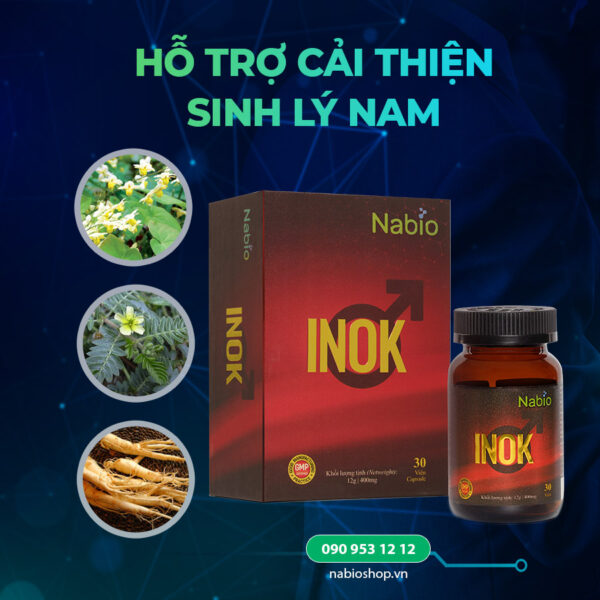 NANO INOK - GIẢI PHÁP CHĂM SÓC SỨC KHỎE SINH LÝ NAM ĐÁNH THỨC BẢN LĨNH PHÁI MẠNH