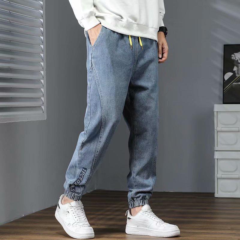 Quần Jean Jogger Nam 2022 Ống rộng cho người béo lẻ size to