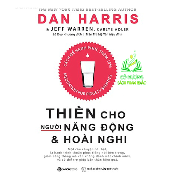 Sách - Thiền cho người năng động và hoài nghi (Meditation for Fidgety Skeptics) - Tác giả: Carlye Adler, Dan Harris (SGB)