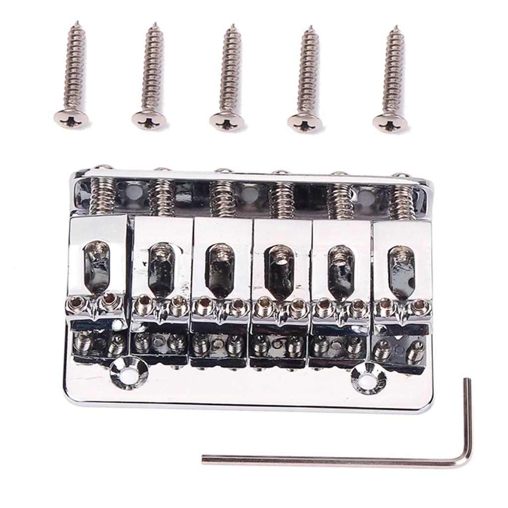 Đuôi Cứng Yên Cầu Đuôi Ốc Vít Cờ Lê cho 6 Dây Đàn Guitar Điện