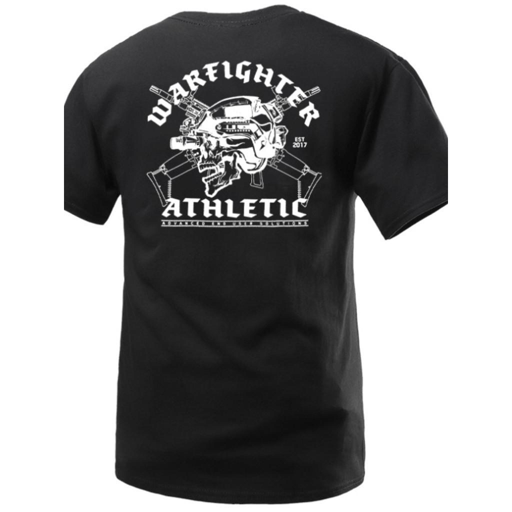 Áo thun Warfighter_chiến thuật - đen