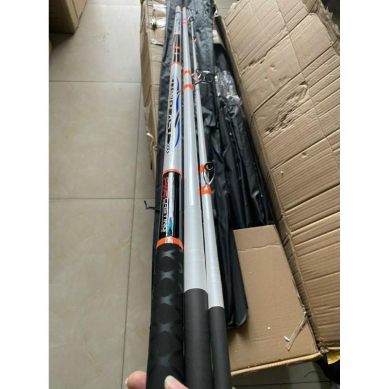 Cần 3 khúc long cast  surf  4m23