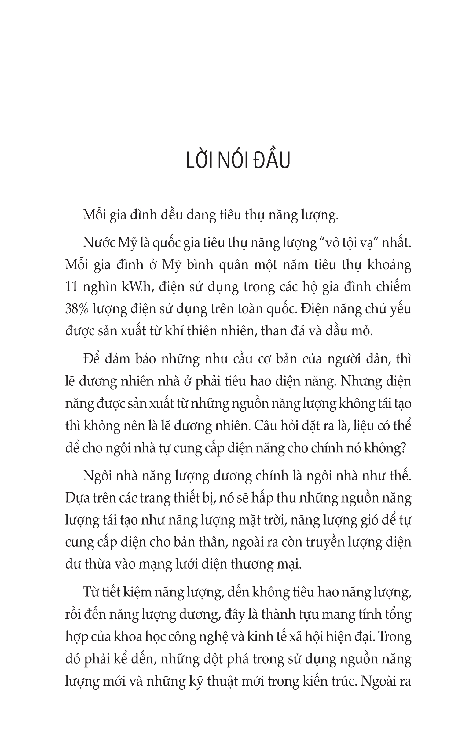 Ngôi Nhà Tiết Kiệm Năng Lượng