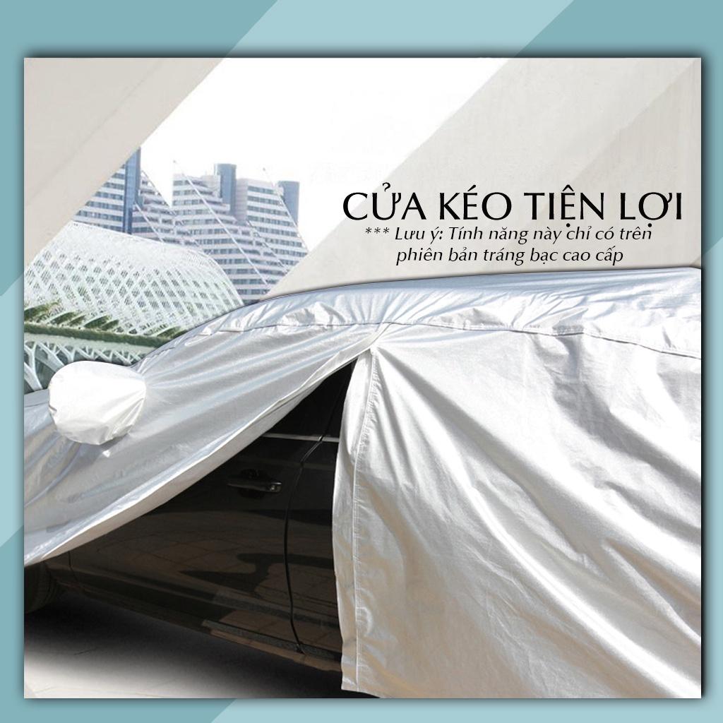 Bạt phủ ô tô xe hơi vải dù cao cấp phủ nguyên xe chống xước, chống nắng, chống cháy, có phản quang cho xe 4 đến 7 chỗ