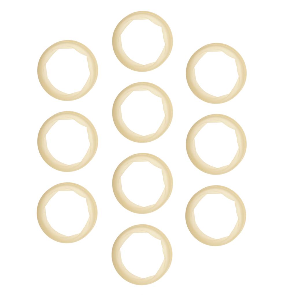 Bulk Lot of 10pcs Soft O Shape Oral Disposable Mouth Gag Kit Sterile Rubber Dam Cheek Lip Retractor Expanders Opener Set White