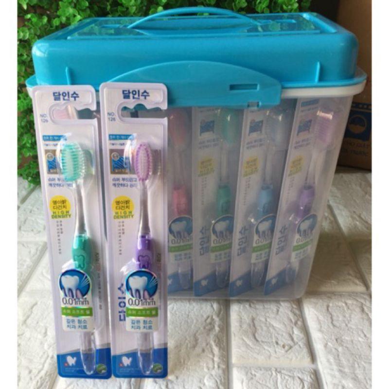 Bán Sỉ Hộp 45 Bàn Chải Đánh Răng Hàn Quốc