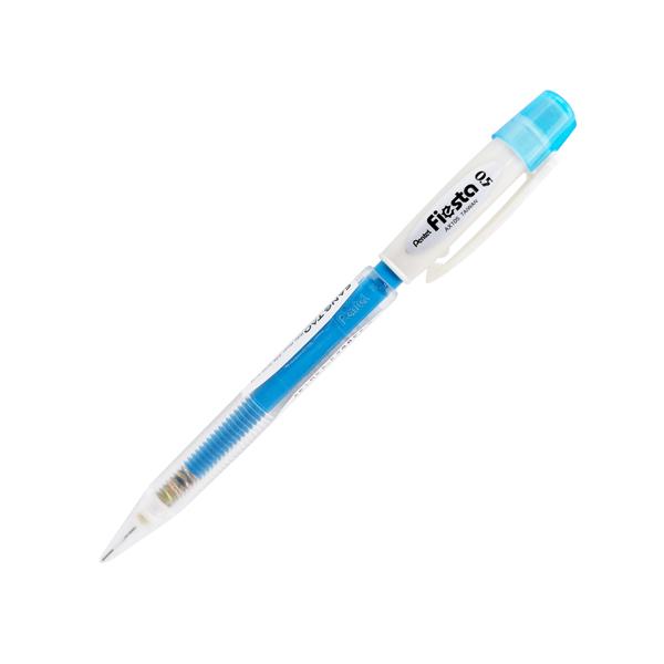Bút Chì Bấm 0.5 mm Fiesta - Pentel AX105W-S - Màu Xanh