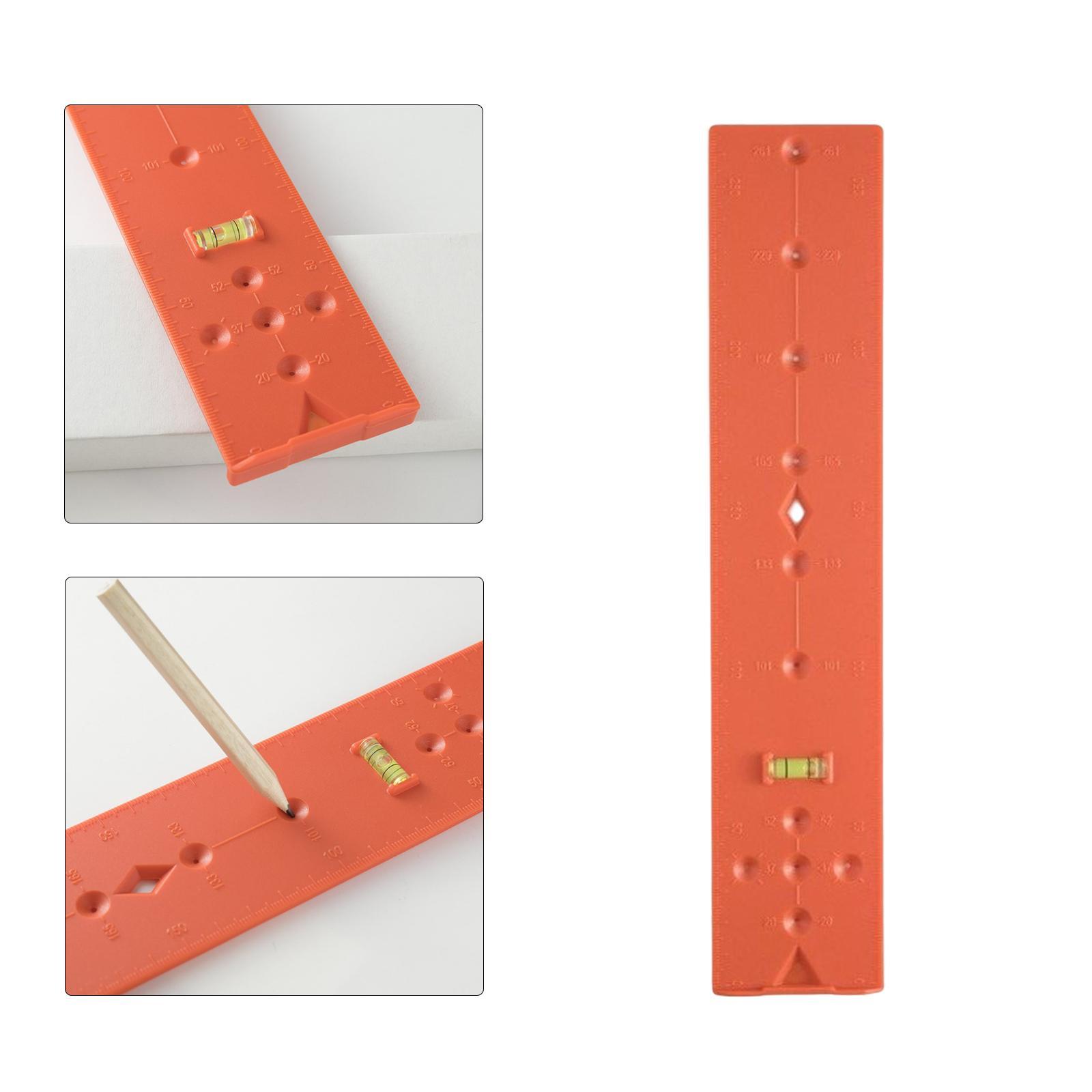 Hole Punch Locator Hole Marker Hardware Template Tool for Door and Drawer