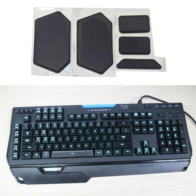 HSV Professional Keyboard Upgrade Kit Anti-slip Pad for logitech G910 Keyboard Feet