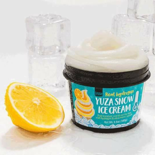 Lisse Real Hydrogen Yuza Snow Ice Cream ( Kem Yuza Tuyết Cấp Ẩm)