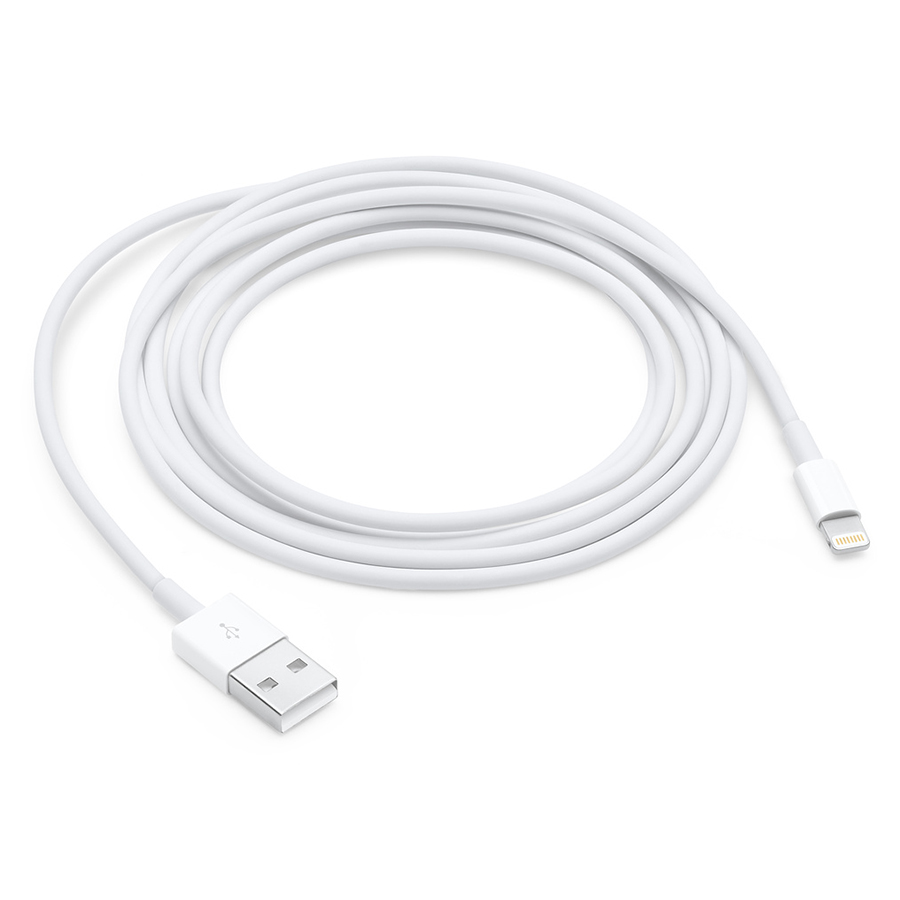 Dây Cáp Apple Lightning To USB Cable (2m) - Hàng Chính Hãng