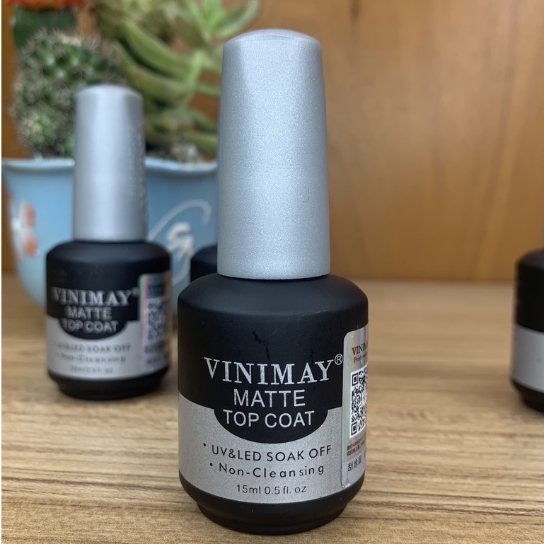 [HCM]Sơn gel top lì Vinimay cao cấp - matte top chuyên dụng cho dân làm móng