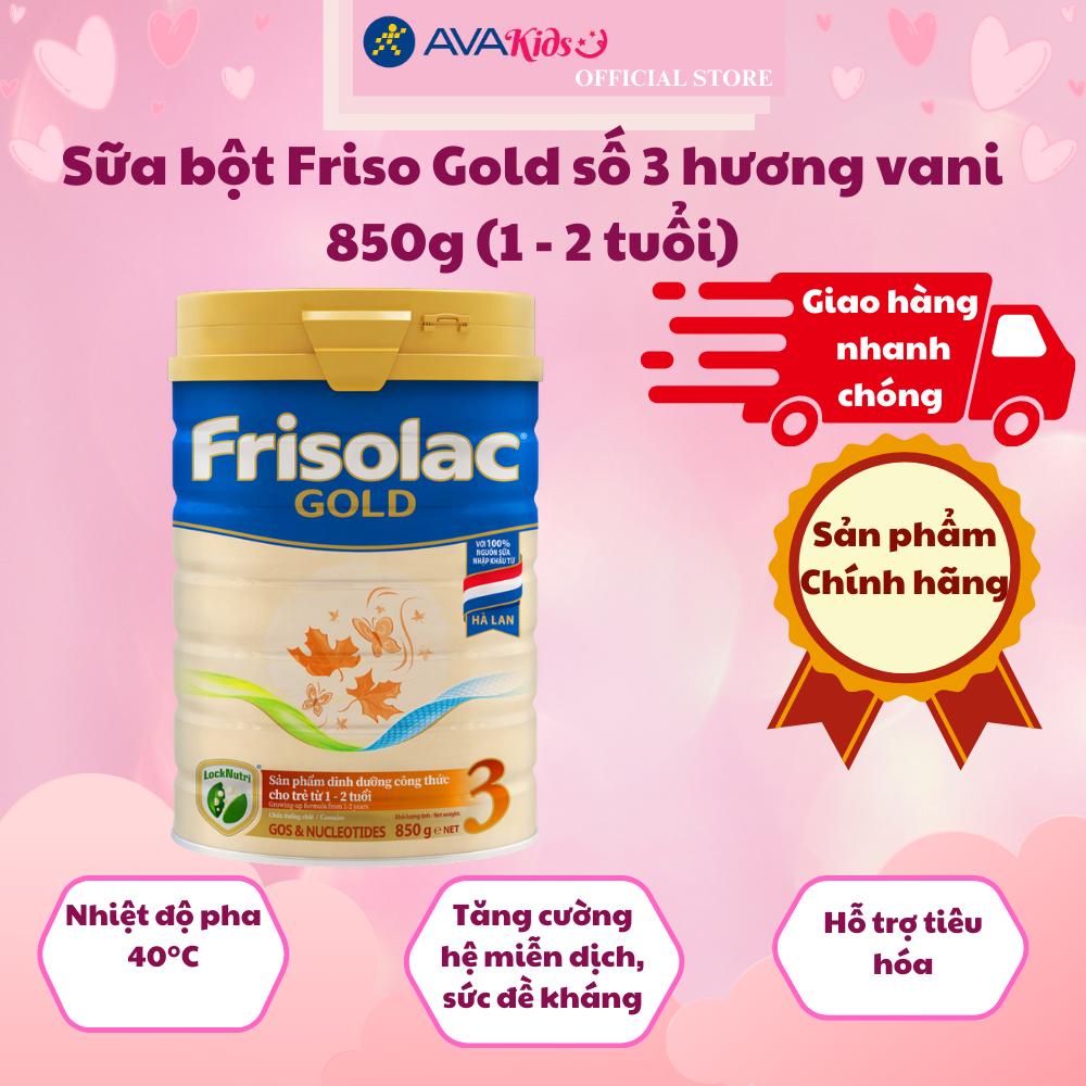 Sữa Bột Frisolac Gold 3 Lon 850g - Hàng chính hãng
