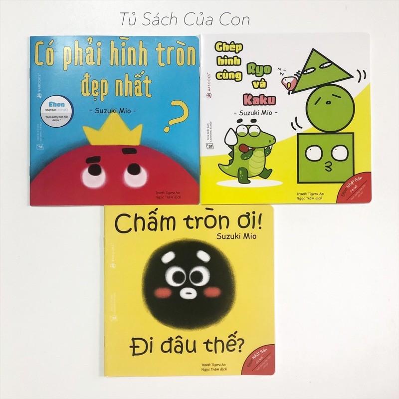 Sách - Ehon Nhật Bản Điều Kì Diệu Từ Những Hình Khối (bộ 3 cuốn)