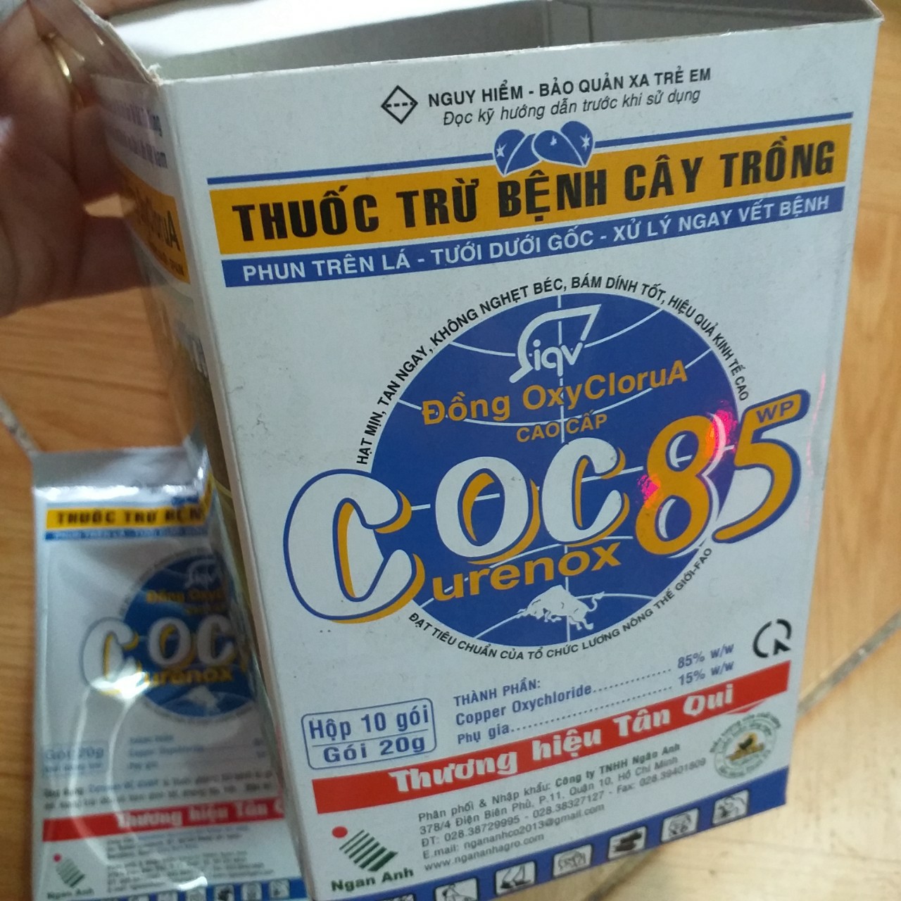 COC 85 Trừ Nấm Diệt Khuẩn Cho Cây Trồng - Gói 20g