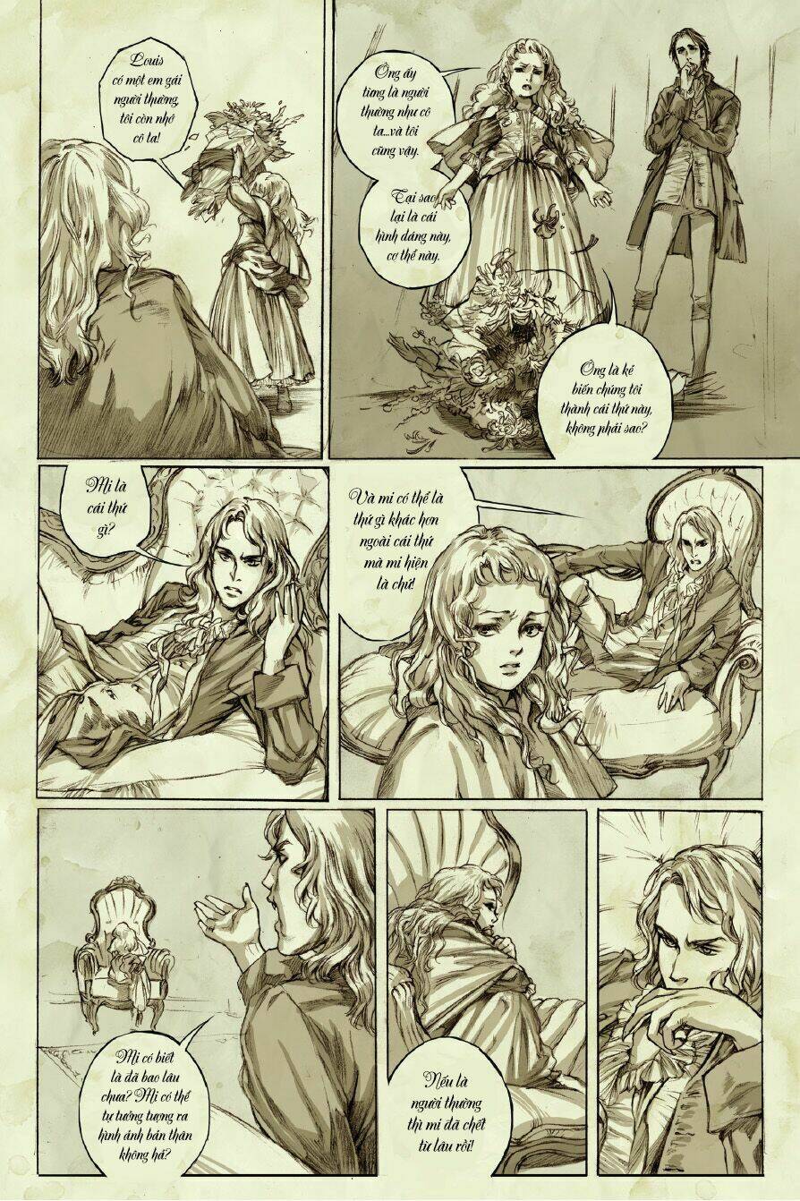đàm thoại cùng ma cà rồng - chuyện của claudia [tiểu thuyết bằng tranh] chapter 2 9