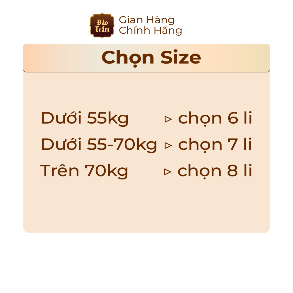 Vòng Trầm Hương Cao Cấp 18 ly – 13 Hạt