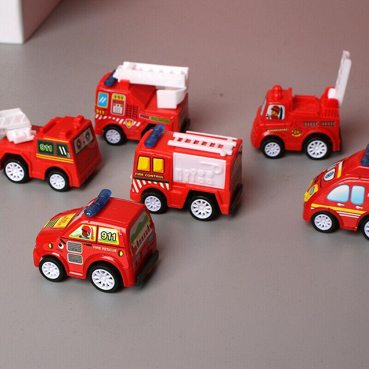 Túi 6 Xe Trớn Đồ Chơi Mini Cho Bé Thỏa Sức Vui Chơi