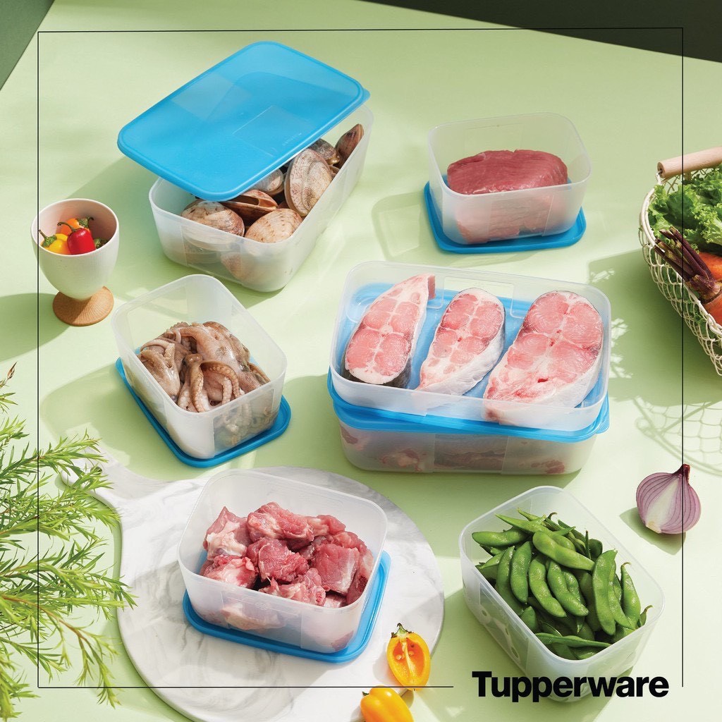 Bộ hộp trữ đông Tupperware jumbo 8