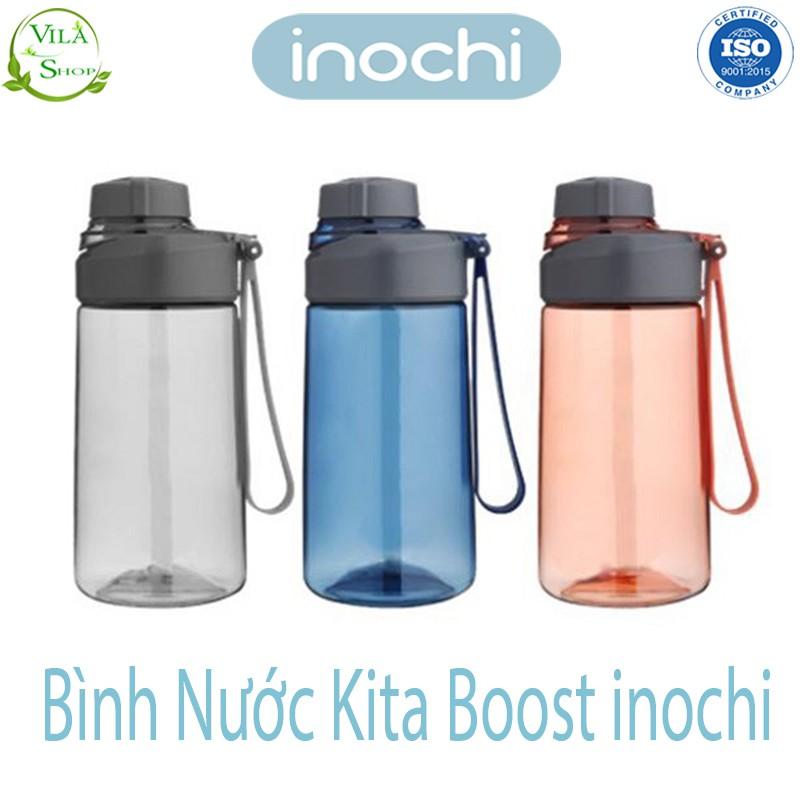 Bình Đựng Nước, Bình Nước Chịu Nhiệt Kita Boost 460ml - 670ml, Bình Nước Cao Cấp Inochi Xuất Nhât - Châu Âu - Eu